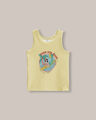 Tank Top Amarilla Con Gráfico,AMARILLO CLARO